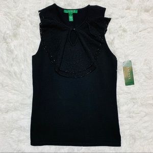 Lauren Ralph Lauren | Sleeveless Embellished Neck